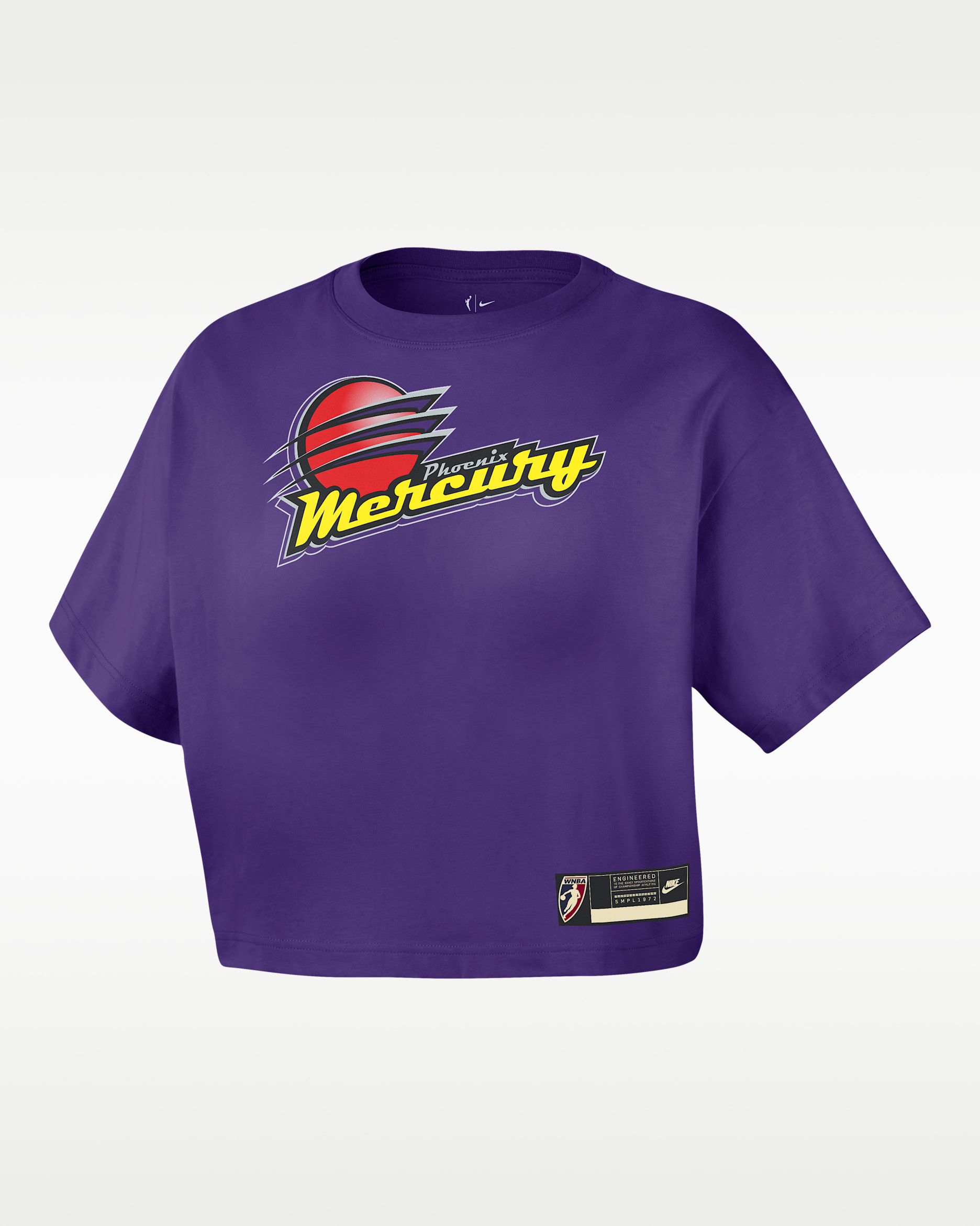 Phoenix Mercury Court Origins Nike Women's WNBA T-Shirt. Nike.com